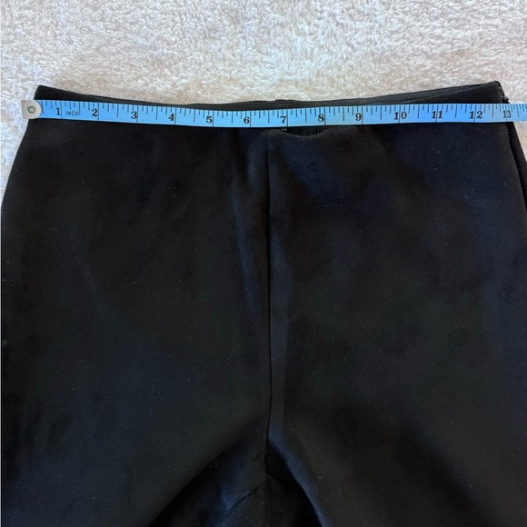 Banana Republic Devon black suede-like pants. Size 4. Never worn. - Picture 6 of 9